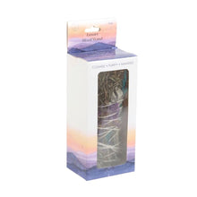 Load image into Gallery viewer, 6in Ritual Wand Smudge Stick with Rosemary, Sage and Aventurine
