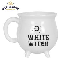Load image into Gallery viewer, White Witch Cauldron Mug
