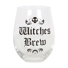 Load image into Gallery viewer, Witches Brew Stemless Wine Glass

