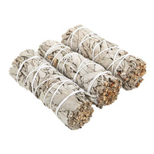 Load image into Gallery viewer, Set of 3 White Sage Smudge Wands
