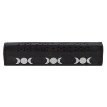 Load image into Gallery viewer, Triple Moon Wooden Sage Incense Box Set
