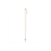 Load image into Gallery viewer, Clear Quartz Crystal Necklace Card
