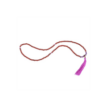 Load image into Gallery viewer, Intuition Rosewood &amp; Amethyst Mallah Necklace

