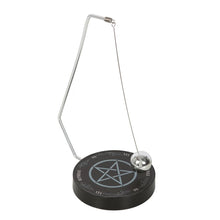 Load image into Gallery viewer, Gothic Pentagram Pendulum Decision Maker
