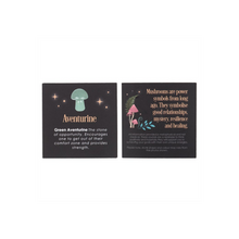 Load image into Gallery viewer, Aventurine Crystal Mushroom
