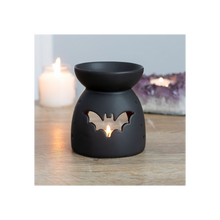 Load image into Gallery viewer, Black Bat Cut Out Oil Burner
