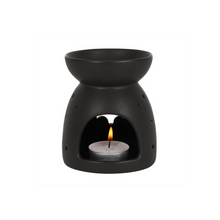 Load image into Gallery viewer, Black Bat Cut Out Oil Burner
