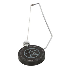Load image into Gallery viewer, Gothic Pentagram Pendulum Decision Maker
